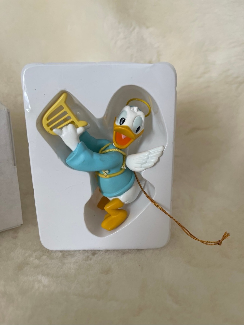 Vintage Christmas Magic Disney Grolier 203 DONALD DUCK Ornament original box